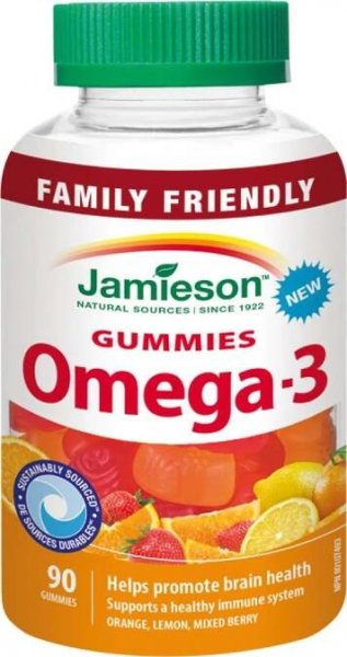 Jamieson Omega-3 Gummies 90 ks