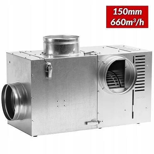 Sada ventilačního přístroje BANAN3-II 2. generace 660 m3/h DARCO s bypassem