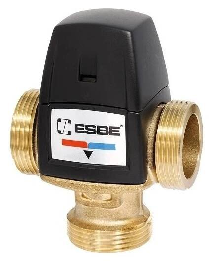 ESBE VTA552 ventil G5/4", 45-65°C, termostatický, směšovací, vnější závit, mosaz - Kotelrychle.cz