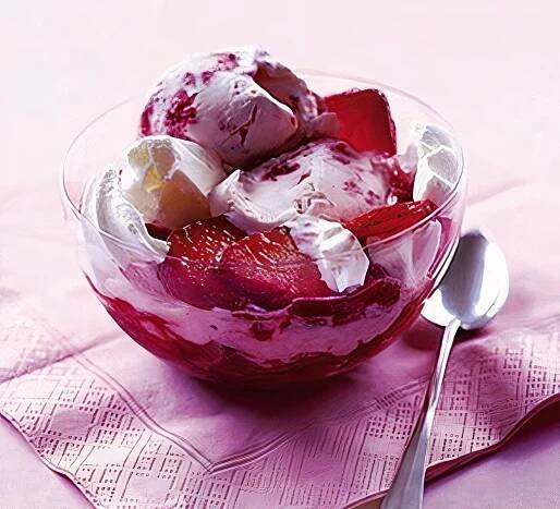 Zmrzlinový pohár à la Eton mess