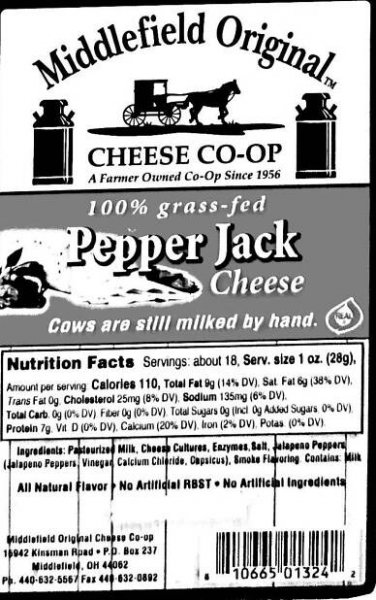 Grass-fed pepper jack was among the recalled products linked to listeria.