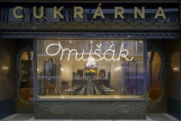 Myšák – česká cukrárna v srdci Prahy
