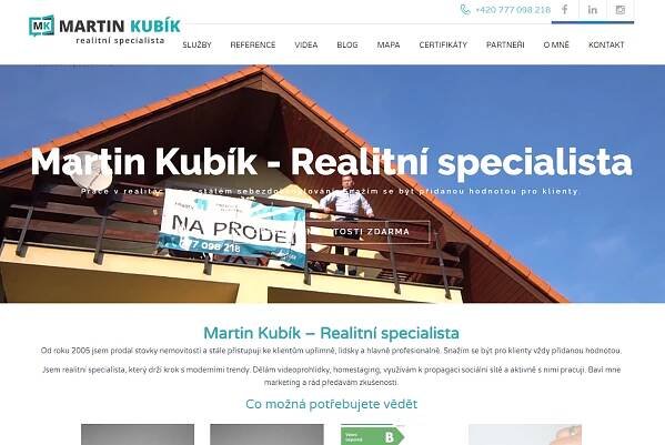 Martin Kubík – Realitní specialista