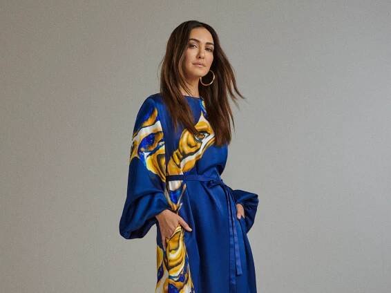 Nazanin Boniadi Created a Dress That Symbolizes Freedom for Iranian Women