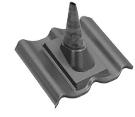 okap Satjam ROOF anténní prostup SC-AP RAL 7016 antracit
