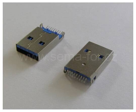 konektor USB 3 A male typ 2