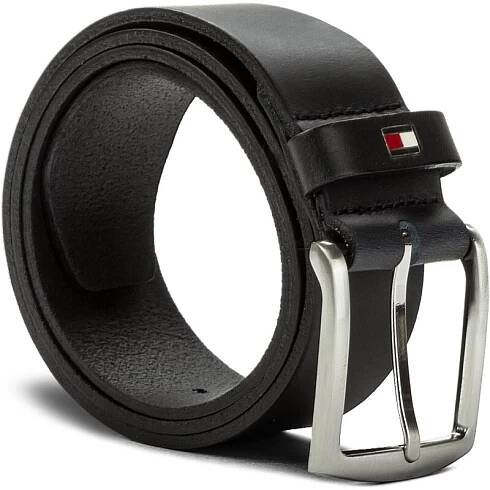 Pánský pásek Tommy Hilfiger New Denton Belt 4.0 E367863162 85 Černá