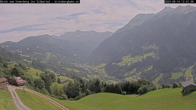 Innerberg: Blick von - ins Silbertal