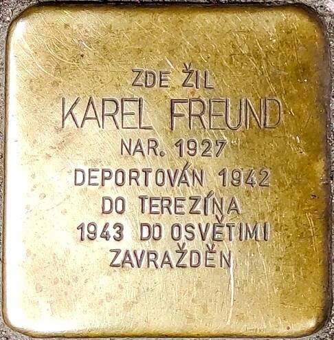 Soubor:Stolperstein – Karel Freund (1927–1944), České Budějovice.jpg – Wikipedie