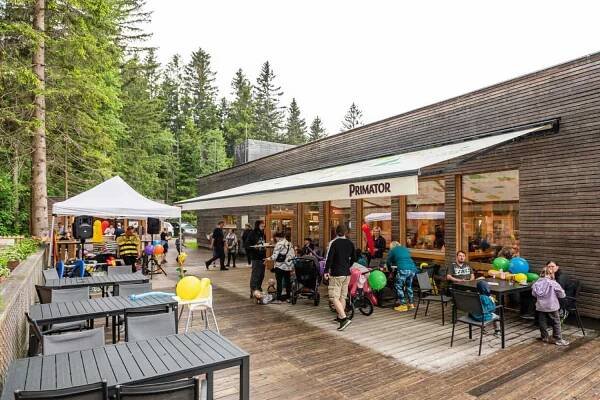 Stezka korunami stromů Krkonoše – Restaurace V korunách