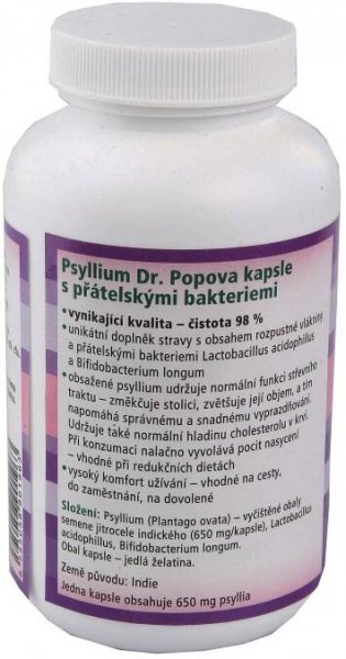 Dr.Popov Psyllium PROBIO cps.120