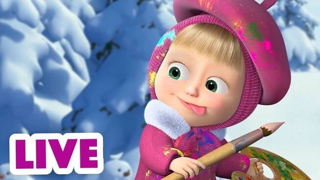 LIVE! Máša a Medvěd Jako z pohádky Masha and the Bear