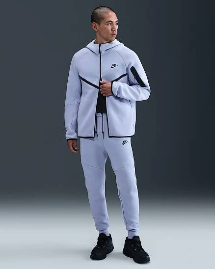 Nike Tech Men's Fleece Joggers - Ghost/Black