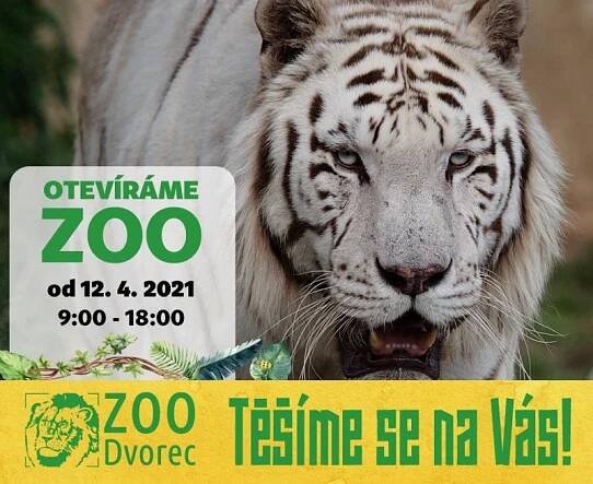 Otevíráme zoo | ZOO Dvorec - máme rádi zvířata