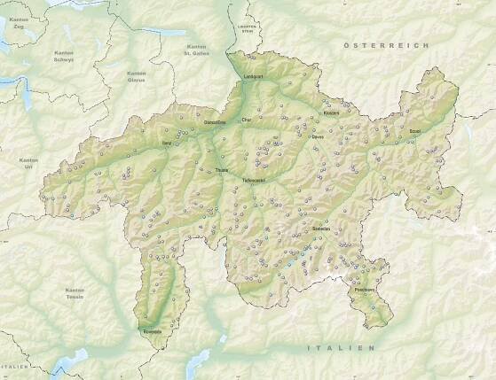 Liste der Seen im Kanton Graubünden