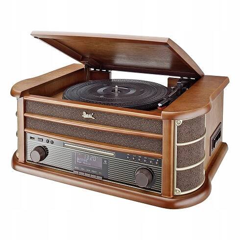 Retro otočné CD CD charter USB Radio DAB+