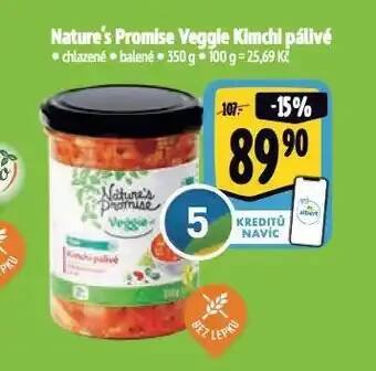 Albert Veggie kimchi pálivé nabídka