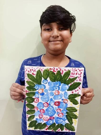 Fun With Colours in 2nd Session of Prizdale Arts and Crafts Workshop
