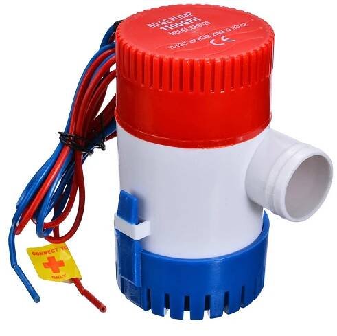 12V elektrické čerpadlo 1100 GPH Marine Bilge Pump Ponorné vodní čerpadlo