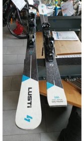 testovací lyže LUSTI LP72 150cm + Tyrolia PRD12