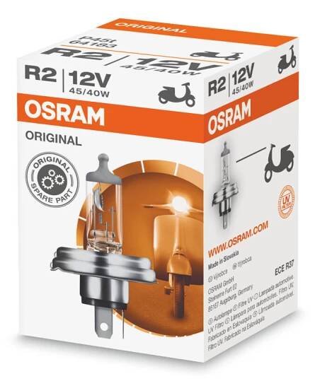 OSRAM 64183 R2 12V 45/40W P45t BiluxAS *4062172156387 | Elektro Viola