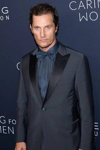  Matthew McConaughey at Kering's 3rd Annual Caring For Women Dinner at The Pool on September 09, 2024 in New York City