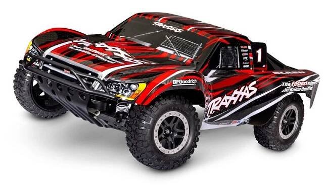 RC auto Traxxas Slash 1:10 HD RTR červený ⇒ 6 983 Kč - RC auta na dálkové ovládání