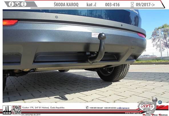 Tažné zařízení Vertikální Automat