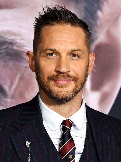 The Spiked and Tapered Tom Hardy Hairstyle