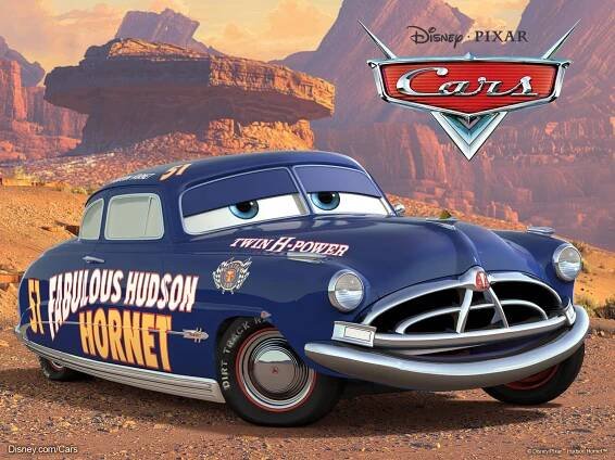 Lightning McQueen and Hudson Hornet's Heartwarming Moments Wallpaper