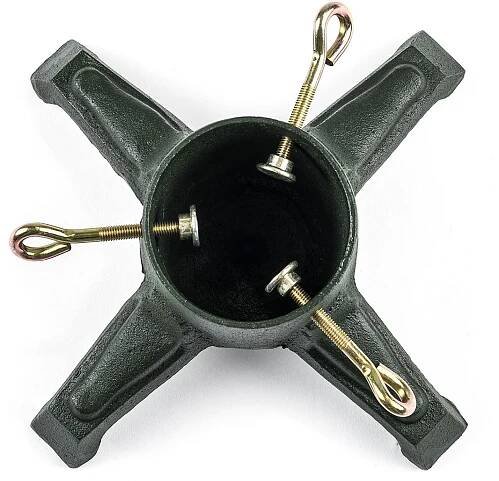 LAALU Stojan na stromek - kov, zavlažovací, zelený
