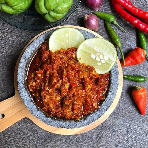 Sambal Bajak: Ploughman’s Sambal