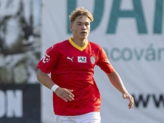 Daniel Polák v dresu Zbrojovky Brno