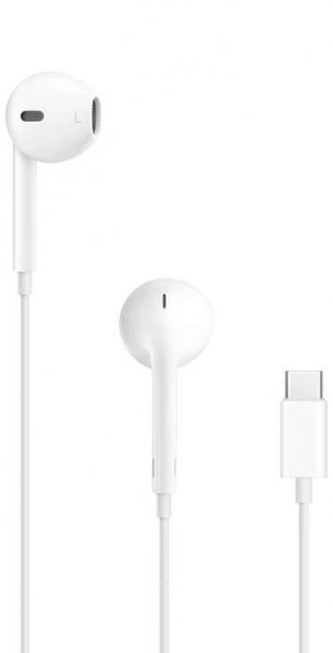 Apple EarPods bílá / Sluchátka s mikrofonem / USB-C