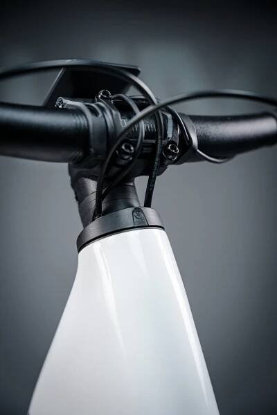 Cube Reaction Hybrid SLT 800, easy entry - Metallicwhite ́n ́black - 27,5"