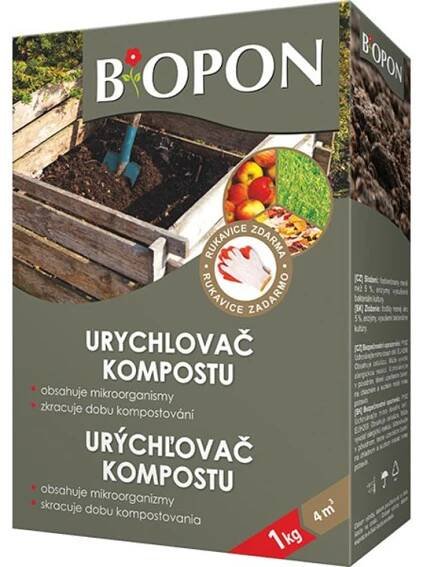 Urychlovač kompostu 1kg, BOPON. EAN: 5904517046566
