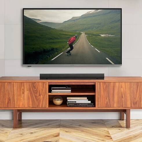 Panasonic SC-HTB100 stereofonní ozvučení pro domácí kino (45W, HDMI, Bluetooth, optický vstup, basreflexní otvor, držák na stěnu), černá - Značkový obchod Panasonic
