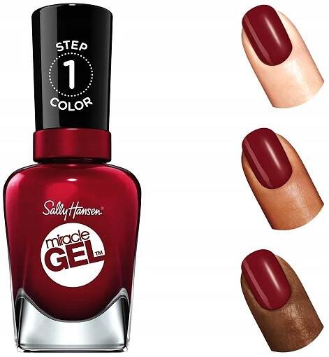 Sally Hansen Miracle Gel Lak Cant Beet Roya 474