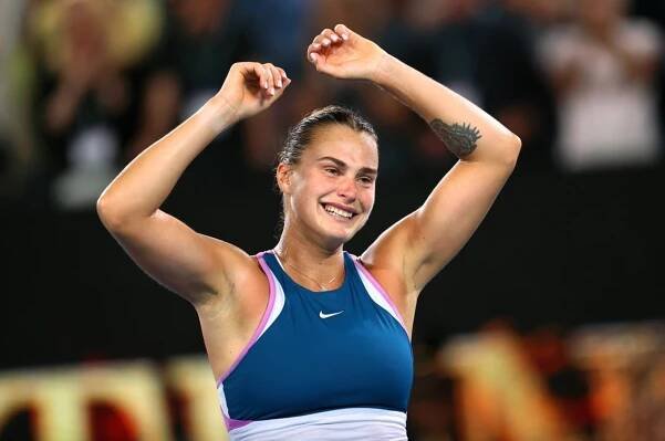 Aryna Sabalenková slaví první grandslamový titul v kariéře
