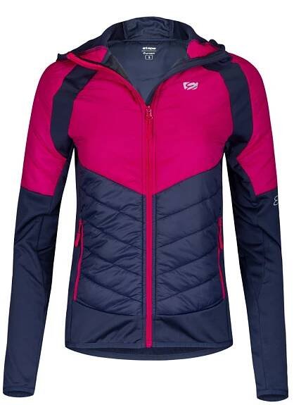 Dámská bunda Etape Sierra Pro 2.0 magenta/modrá