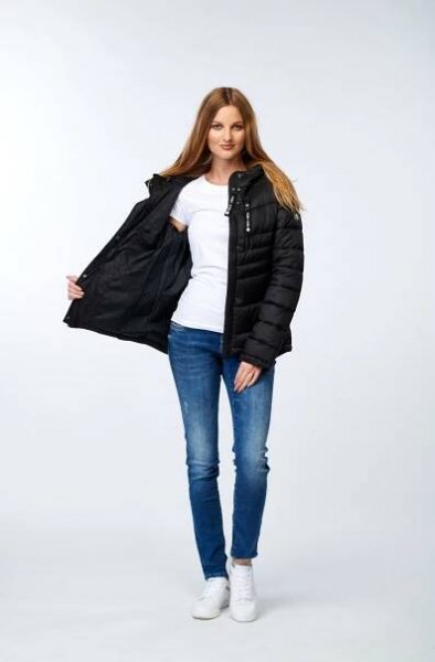 Dámská podzimní bunda NEW VIEW černá | EXE JEANS | Specialisté na džíny Mustang, Cross, Mavi a další