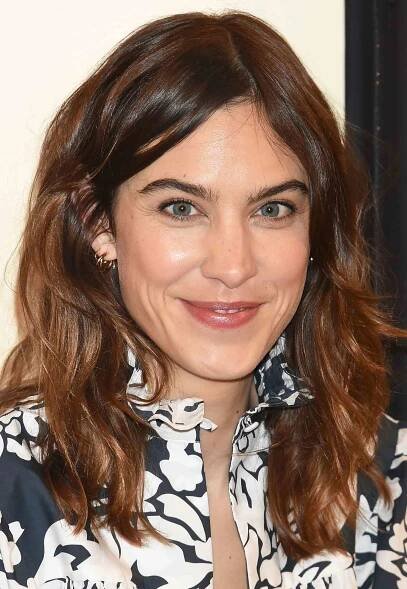 Alexa Chung Medium Shag Haircut Ideas InStyle