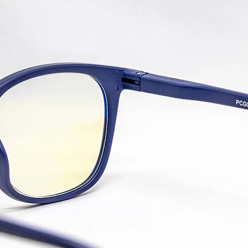 GLASSA Blue Light Blocking Glasses PCG 03, dioptrie: +0.00 modrá