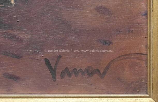 Václav Vaner / Babky s kozou - detail aukce « Aukce « Aukční Galerie Platýz