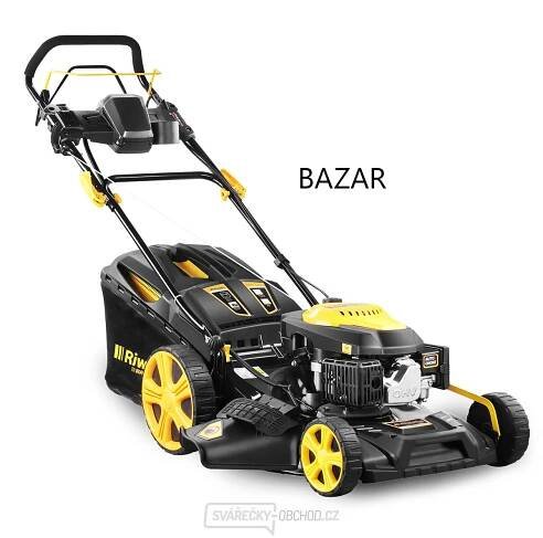 Riwall PRO RPM 5135 E multifunkční travní sekačka 4v1 s pojezdem a elektrostartem