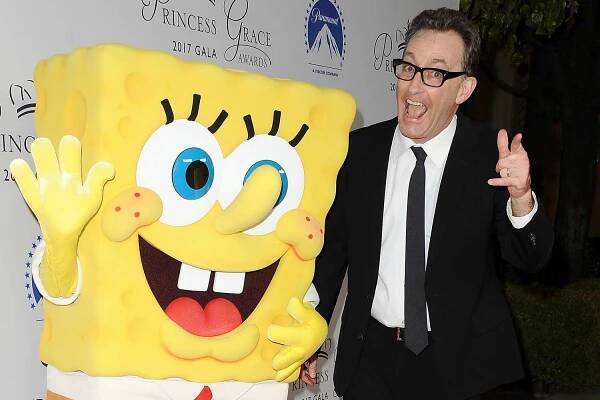 Tom Kenny and Spongebob