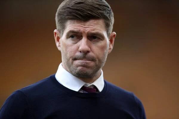 Steven Gerrard’s Aston Villa suffered defeat at Wolves (Isaac Parkin/PA)