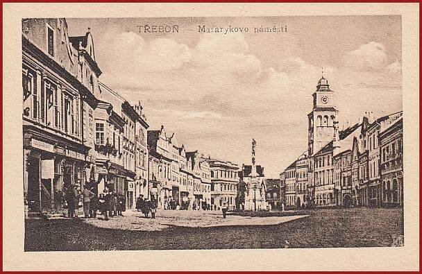 Třeboň (Wittingau) * Masarykovo náměstí * Jindřichův Hradec * M881 | Aukro