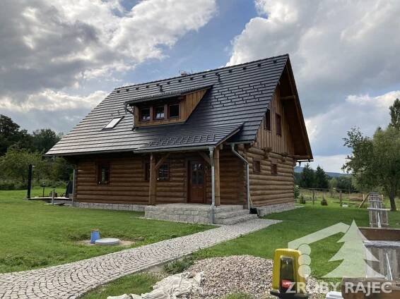 Stavba srubu Karlov pod Ještědem, Česká republika - Sruby Rajec