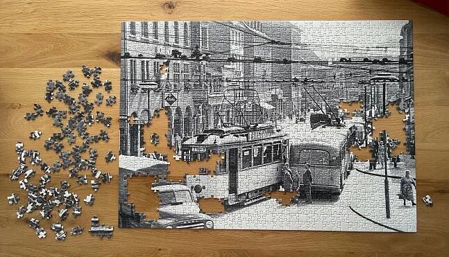 Historisches Fotopuzzle - Damals in Siegen